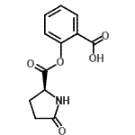 CAS#: 85153-76-0, 2-[(5-Oxo-L-prolyl)oxy]benzoic acid