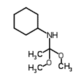 CAS#: 85168-93-0, N-(1,1-Dimethoxyethyl)cyclohexanamine