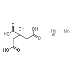 CAS#: 85169-06-8, 2-hydroxy-1,2,3-Propanetricarboxylic acid manganese sodium salt (1:1:1)