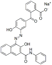 CAS#: 85204-11-1, 2-[4-Hydroxy-3-[2-[2-Hydroxy-3-[(Phenylamino)Carbonyl]-1-Naphthalenyl]Diazenyl]Benzoyl]-Benzoic Acid Sodium Salt (1:1)