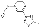 CAS 登录号：852180-41-7， 4-(3-异氰酸苯基)-2-甲基-1,3-噻唑