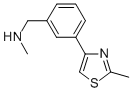 CAS#: 852180-43-9, N-Methyl-N-[3-(2-Methyl-1,3-Thiazol-4-Yl)Benzyl]Amine