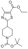 CAS#: 852180-50-8, Ethyl 4-Methyl-2-(N-Boc-Piperidin-4-Yl)Thiazol-5-Yl Carboxylate