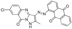 CAS#: 85223-09-2, 1-[(7-Chloro-1,9-Dihydro-2-Methyl-9-Oxopyrazolo[5,1-b]Quinazolin-3-Yl)Azo]Anthraquinone