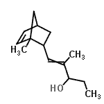 CAS#: 85232-76-4, 2-Methyl-1-(1-methylbicyclo[2.2.1]hept-5-en-2-yl)-1-penten-3-ol
