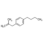 CAS#: 852336-30-2, 1-Butyl-4-(2-methyl-2-propen-1-yl)benzene