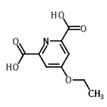CAS#: 85238-97-7, 4-Ethoxy-2,6-pyridinedicarboxylic acid