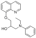 CAS#: 85239-27-6, 1-(Ethylphenylamino)-3-(8-Quinolinyloxy)-2-Propanol