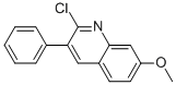 CAS 登录号：85274-56-2， 2-氯-7-甲氧基-3-苯基喹啉