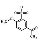 CAS#: 85276-41-1, 5-Acetyl-2-methoxybenzenesulfonyl chloride