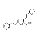 CAS#: 852822-01-6, N-[(Benzyloxy)carbonyl]-5-(1,3-dioxolan-2-yl)-L-norvaline