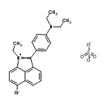 CAS#: 85283-89-2, 6-Bromo-2-[4-(Diethylamino)Phenyl]-1-Ethylbenz[cd]Indolium Hydrogen Sulphate