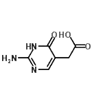 CAS#: 85301-38-8, (2-Amino-4-oxo-1,4-dihydro-5-pyrimidinyl)acetic acid