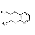 CAS#: 85330-81-0, 2,3-Bis(ethylsulfanyl)pyridine