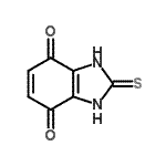 CAS 登录号：853793-92-7， 2-硫代-2,3-二氢-1H-苯并咪唑-4,7-二酮