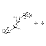 CAS#: 85391-36-2, 2,2'-[(3,3'-Dimethoxy-4,4'-biphenyldiyl)bis(imino-2,1-ethanediyl)]bis(1,3,3-trimethyl-3H-indolium) ditetrafluoroborate