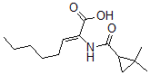 CAS#: 85394-14-5, (Z)-2-[(2,2-Dimethylcyclopropanecarbonyl)amino]oct-2-enoic acid