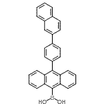 CAS 登录号：853945-48-9， {10-[4-(2-萘基)苯基]-9-蒽基}硼酸
