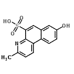 CAS#: 854048-08-1, 8-Hydroxy-3-methylbenzo[f]quinoline-5-sulfonic acid