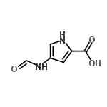 CAS#: 85406-57-1, 4-Formamido-1H-pyrrole-2-carboxylic acid