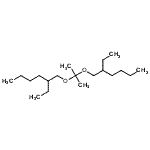 CAS#: 85409-37-6, 3-[({2-[(2-Ethylhexyl)oxy]-2-propanyl}oxy)methyl]heptane