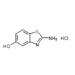 CAS#: 854091-33-1, 2-Amino-1,3-benzothiazol-5-ol hydrochloride (1:1)