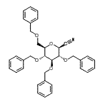 CAS#: 85422-85-1, (2S,3S,4R,5R,6R)-3,4,5-Tris(benzyloxy)-6-[(benzyloxy)methyl]tetrahydro-2H-pyran-2-carbonitrile