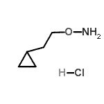 CAS#: 854382-74-4, [2-(Aminooxy)ethyl]cyclopropane hydrochloride (1:1)