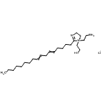 CAS#: 85455-61-4, 1-(2-Aminoethyl)-2-(5,8-heptadecadien-1-yl)-1-(2-hydroxyethyl)-4,5-dihydro-1H-imidazol-1-ium chloride
