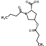 CAS 登录号：85482-85-5， 1-丁酰基-4-(丁酰基氧基)-L-脯氨酸