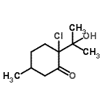 CAS 登录号：854820-31-8， 2-氯-2-(2-羟基-2-丙基)-5-甲基环己酮