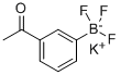 CAS 登录号：854906-74-4， (3-乙酰基苯基)三氟硼酸钾