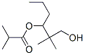 CAS 登录号：85508-24-3， 1-(2-羟基-1,1-二甲基乙基)丁基异丁酸酯