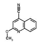 CAS#: 855165-19-4, 2-Methoxy-4-quinolinecarbonitrile