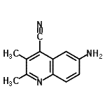 CAS#: 855165-27-4, 6-Amino-2,3-dimethyl-4-quinolinecarbonitrile