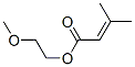 CAS 登录号：85567-30-2， 2-甲氧基乙基 3-甲基-2-丁烯酸酯