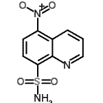 CAS#: 855766-71-1, 5-Nitro-8-quinolinesulfonamide
