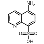 CAS 登录号：855833-34-0， 5-氨基-8-喹啉磺酸