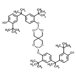 CAS#: 85586-51-2, 4,4'-(2,4,8,10-Tetraoxa-3,9-diphosphaspiro[5.5]undecane-3,9-diylbis{oxy[3-(2-methyl-2-propanyl)-4,1-phenylene]-2,2-propanediyl})bis[2-(2-methyl-2-propanyl)phenol]