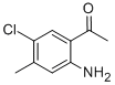 CAS 登录号：855936-17-3， 1-(2-氨基-5-氯-4-甲基苯基)-乙酮