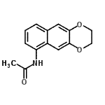 CAS 登录号：856065-29-7， N-(2,3-二氢萘并[2,3-b][1,4]二恶英-6-基)乙酰胺