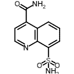 CAS#: 856176-47-1, 8-Sulfamoyl-4-quinolinecarboxamide