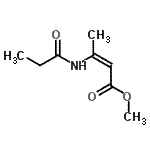 CAS#: 856183-39-6, Methyl (2Z)-3-(propionylamino)-2-butenoate