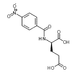 CAS 登录号：85646-44-2， N-(4-硝基苯甲酰)-D-谷氨酸