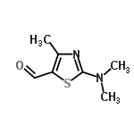 CAS#: 85656-49-1, 2-(Dimethylamino)-4-methyl-1,3-thiazole-5-carbaldehyde