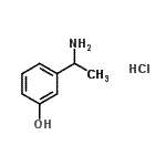 CAS#: 856563-08-1, 3-(1-Aminoethyl)phenol hydrochloride (1:1)