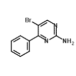 CAS#: 85658-55-5, 5-Bromo-4-phenyl-2-pyrimidinamine