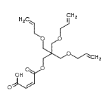 CAS#: 85661-29-6, (2Z)-4-{3-(Allyloxy)-2,2-bis[(allyloxy)methyl]propoxy}-4-oxo-2-butenoic acid