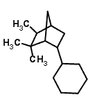 CAS 登录号：85665-86-7， 6-环己基-2,2,3-三甲基双环[2.2.1]庚烷
