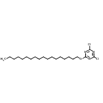 CAS#: 85681-94-3, 2,4-Dichloro-6-(octadecyloxy)-1,3,5-triazine